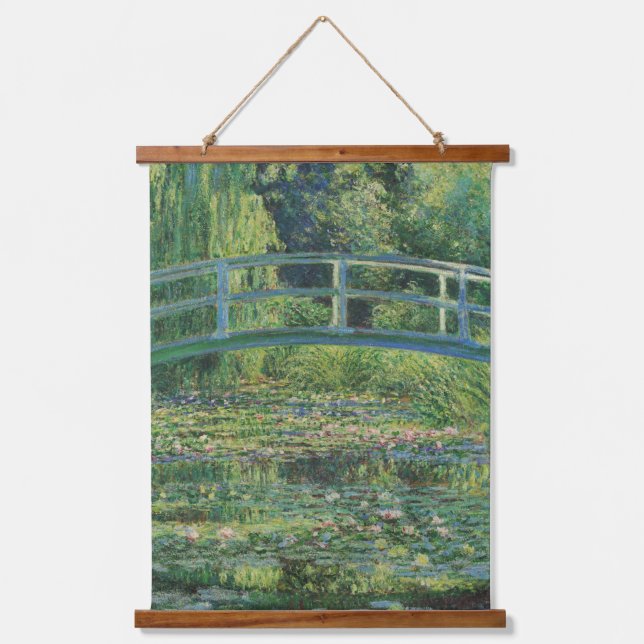 Tapisserie Suspendue Le Pont Japonais (Etang Lily), Monet (Recto)