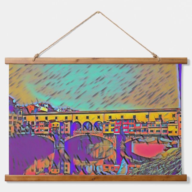 Tapisserie Suspendue Le Ponte Vecchio (Devant)
