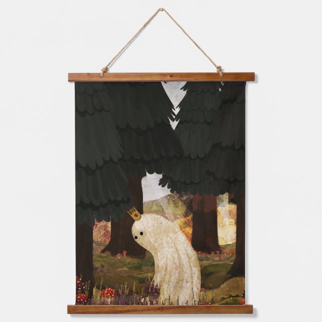 Tapisserie Suspendue Le roi des champignons (Recto)
