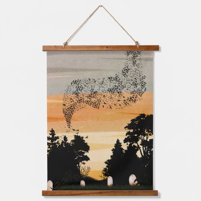 Tapisserie Suspendue Le spectacle du soir (Recto)