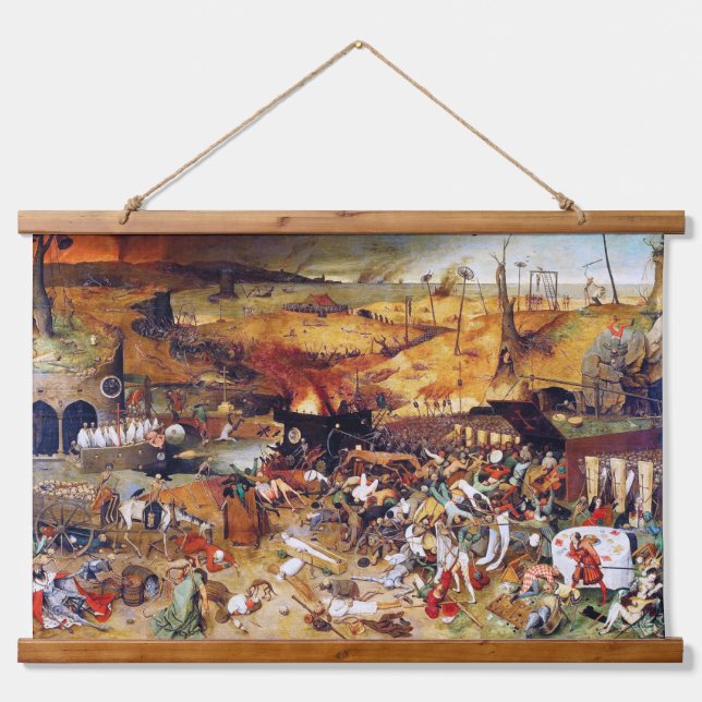 Tapisserie Suspendue Le triomphe de la mort, Pieter Bruegel (Devant)