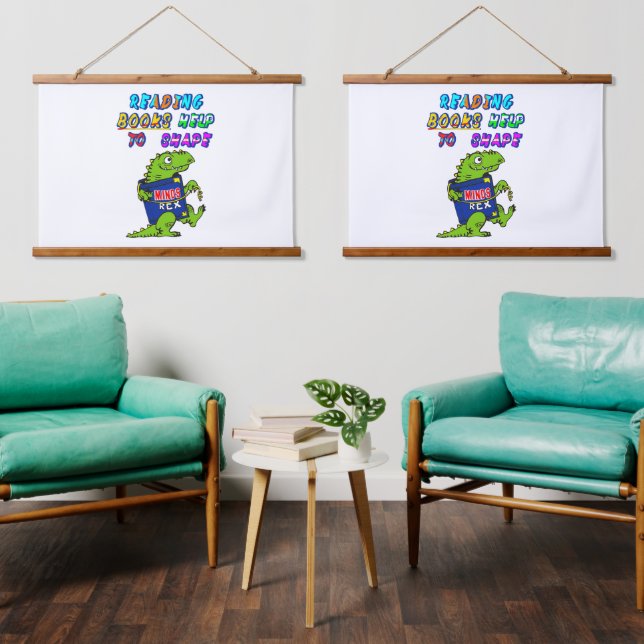 Tapisserie Suspendue Lecture Des Livres Aide À Former Les Esprit (Salon)