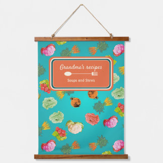 Tapisserie Suspendue Légumes motifs, carottes, chou-fleur