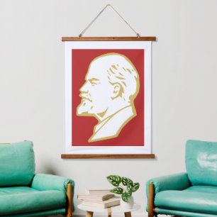 Tapisserie Suspendue Lénine, URSS, CCCP, Union soviétique, Communisme