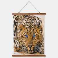 Leopard des yeux bleus