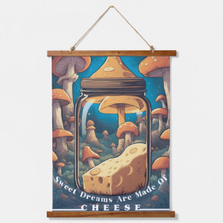 Tapisserie Suspendue Les doux rêves sont faits de fromage