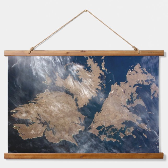 Tapisserie Suspendue Les îles Falkland (îles Malvinas). (Devant)