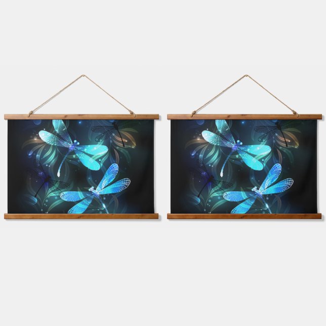 Tapisserie Suspendue Les libellules du lac (Double)