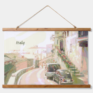 Tapisserie Suspendue Les rues cachées du style de voyage en Italie