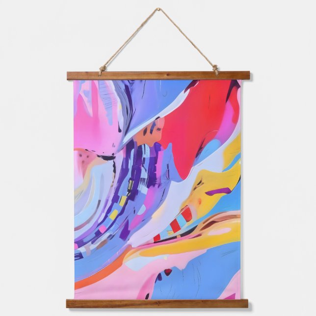 Tapisserie Suspendue Les sentiments sont devenus sauvages (Recto)