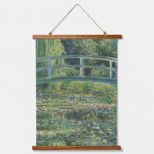 Tapisserie Suspendue L'étang À Eau, Peinture À L'Huile Paysagère, Monet