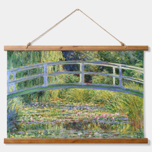 Tapisserie Suspendue L'étang aux Lys d'eau de Monet Fine Art