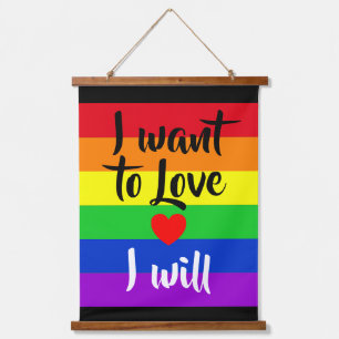 Tapisserie Suspendue #LGBT #love #pride #gay #lesbiennes #freedom #para
