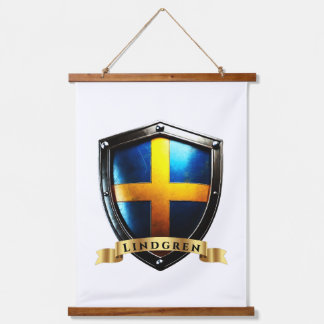 Tapisserie Suspendue Lindgren Sweden Heritage Shield