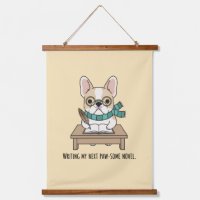 Livre d'écriture créative de Bouledogue français j
