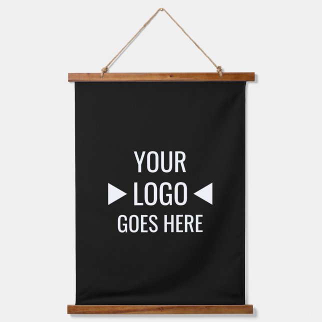 Tapisserie Suspendue Logo d'entreprise personnalisé (Recto)