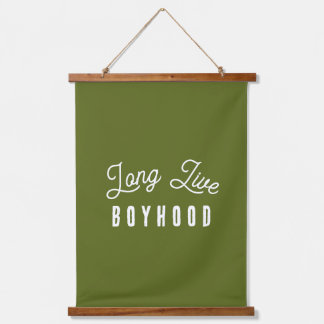 Tapisserie Suspendue Long Live Boyhood