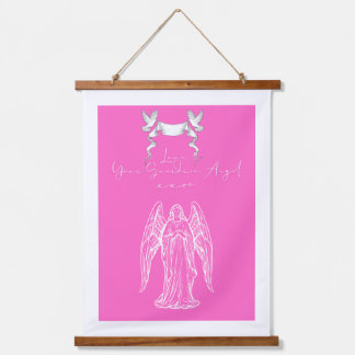 Tapisserie Suspendue Love Letter Design - Love, Your Guardian Angelxxoo