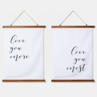 Love you more Love you plus élégant au-dessus du l