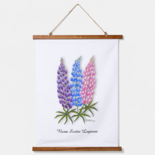 Tapisserie Suspendue Lupins de Nouvelle-Écosse