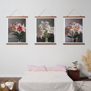 Tapisserie Suspendue Lys d'automne en pleine floraison - Élégant