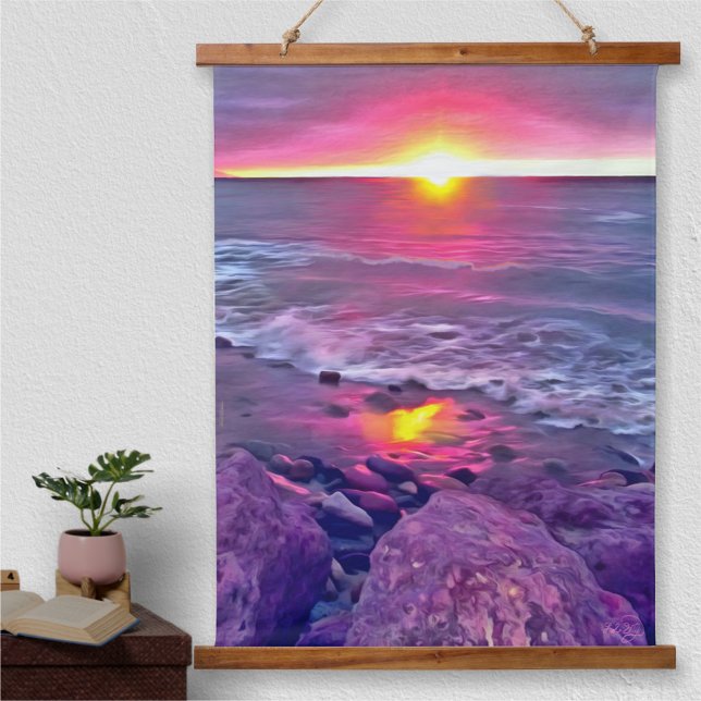 Tapisserie Suspendue Malecon Sunset 0911 (Créateur téléchargé)