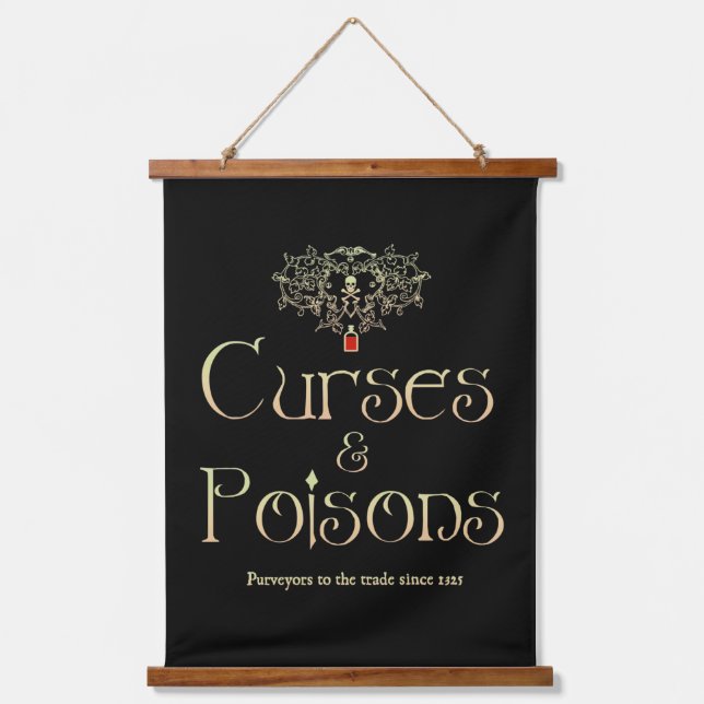 Tapisserie Suspendue Malédictions et Poisons (Recto)