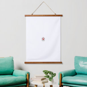 Tapisserie Suspendue Mandala papillon floral Design d'art Boho pourpr