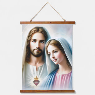 Tapisserie Suspendue Marie et Jésus