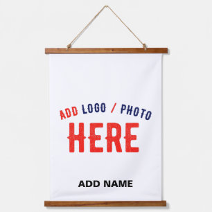 TAPISSERIE SUSPENDUE MARQUE BLANCHE MODERNE ET PERSONNALISABLE VÉRIFIÉE