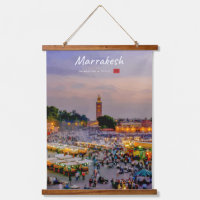 Marrakech, Maroc - Place Jemaa el Fnaa