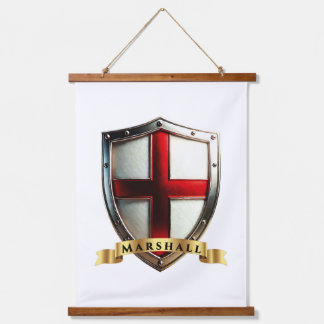 Tapisserie Suspendue Marshall England National Heritage Shield