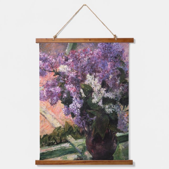 Tapisserie Suspendue Mary Cassatt - Lilacs dans une fenêtre (Recto)