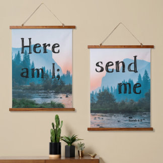 Tapisserie Suspendue Me voici - Tapestry Duo