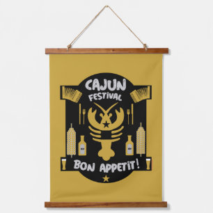 Tapisserie Suspendue Meilleurs cuisiniers cajuns