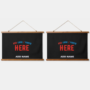 TAPISSERIE SUSPENDUE MODERNE ET MODERNE PERSONNALISABLE NOIR VÉRIFIÉ