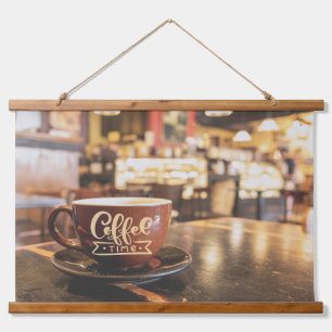 Tapisserie Suspendue Moments Café cosy