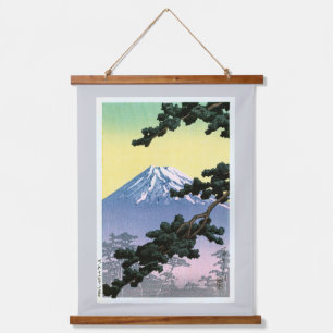 Tapisserie Suspendue Mont Fuji, Hasui Kawase, Gravure sur bois