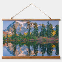 Mont Shuksan reflété dans le lac Reflection