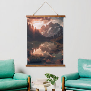 Tapisserie Suspendue Monts Mirror