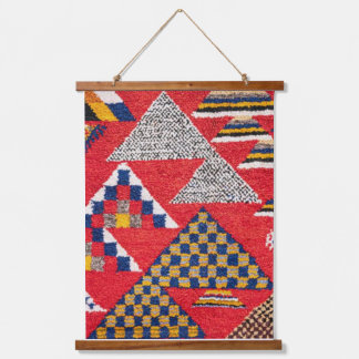 Tapisserie Suspendue Moroccan carpet inscriptions