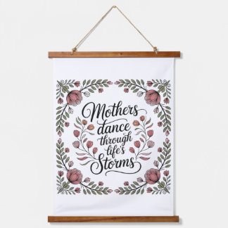 Tapisserie Suspendue Mothers Dance Through Life's Storms