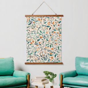 Tapisserie Suspendue Motif couleur Paisley d'inspiration vintage (3)