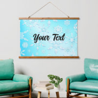 Motif Crystal Snowflakes