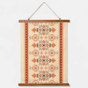 Tapisserie Suspendue Motif de broderie Vintage orientale