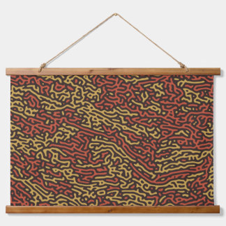 Tapisserie Suspendue Motif de couleur d'automne Camouflage Épice de cit