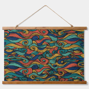 Tapisserie Suspendue motif de laine paisley