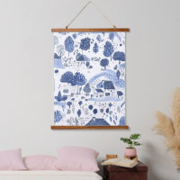 Motif de toile de campagne anglaise
