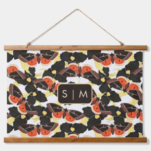 Tapisserie Suspendue Motif papillon de papillon de la papillon de nuit