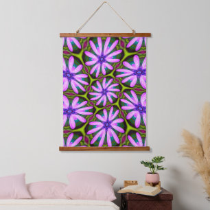Tapisserie Suspendue Motifs marguerite violet